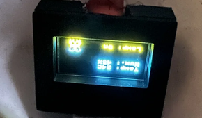 raspberry pi power armor display