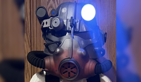 A Raspberry Pi power armor helmet
