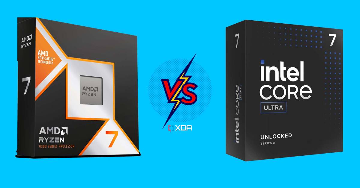 Ryzen 9800X3D Intel Core Ultra 265K: Zen goes up against