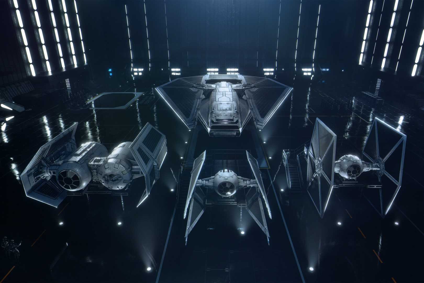 Screenshot from the video game Star Wars: Squadrons