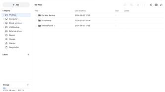 Synology Beestation Beefiles files access