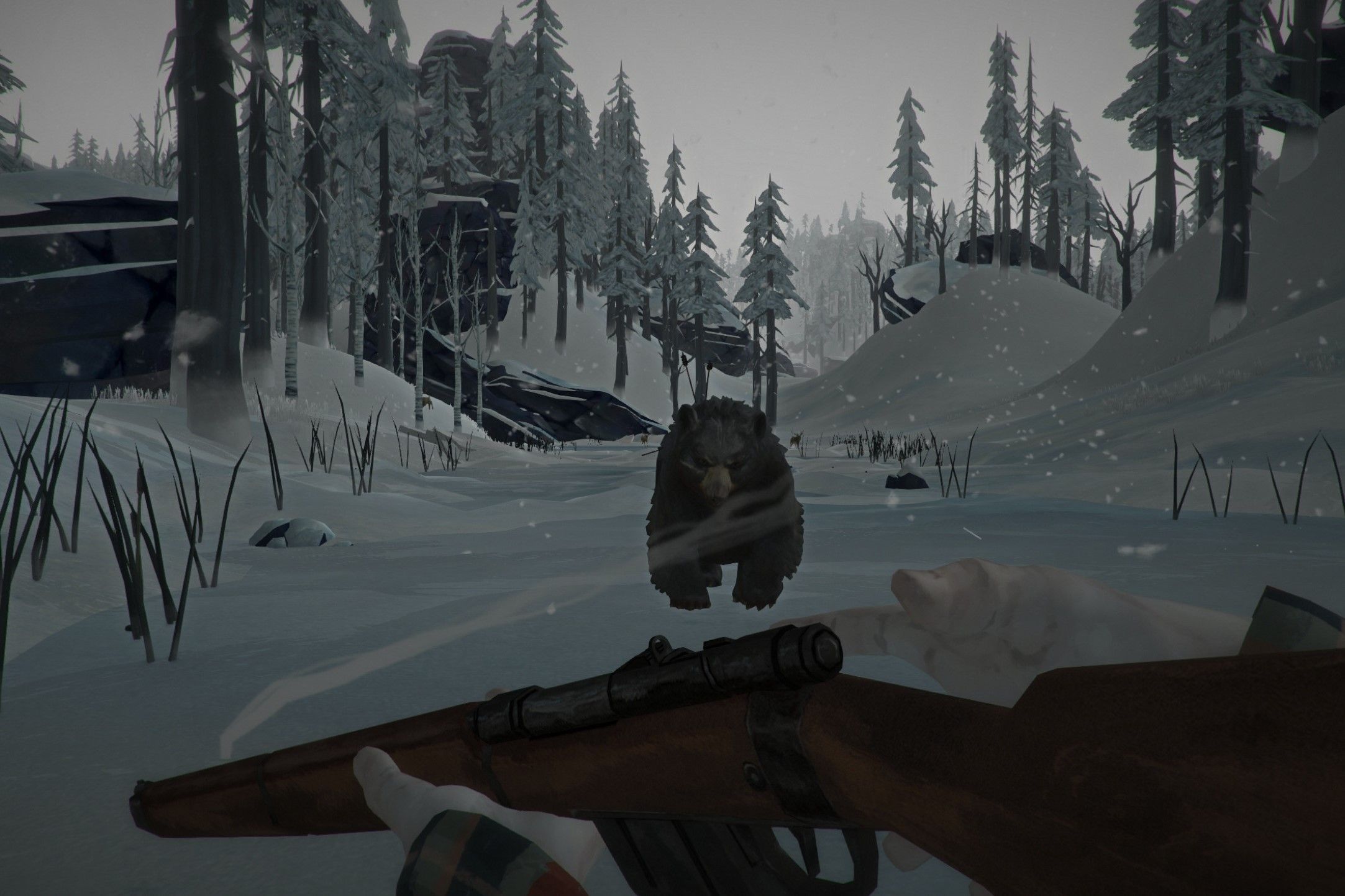 Screenshot from the video game The Long Dark
