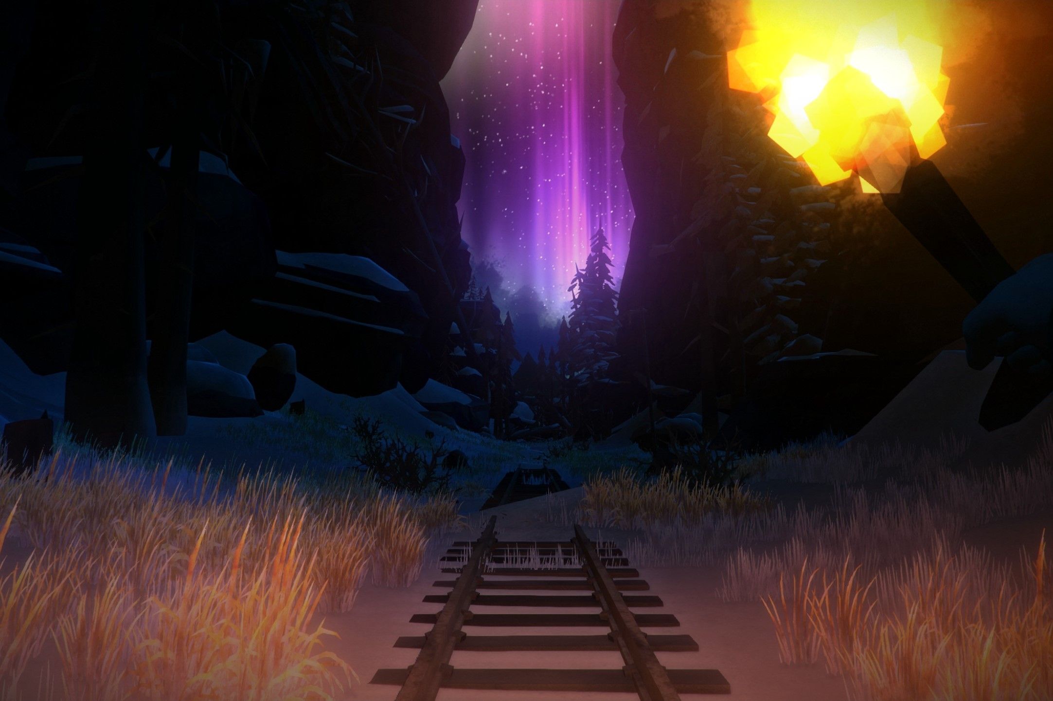 Screenshot from the video game The Long Dark