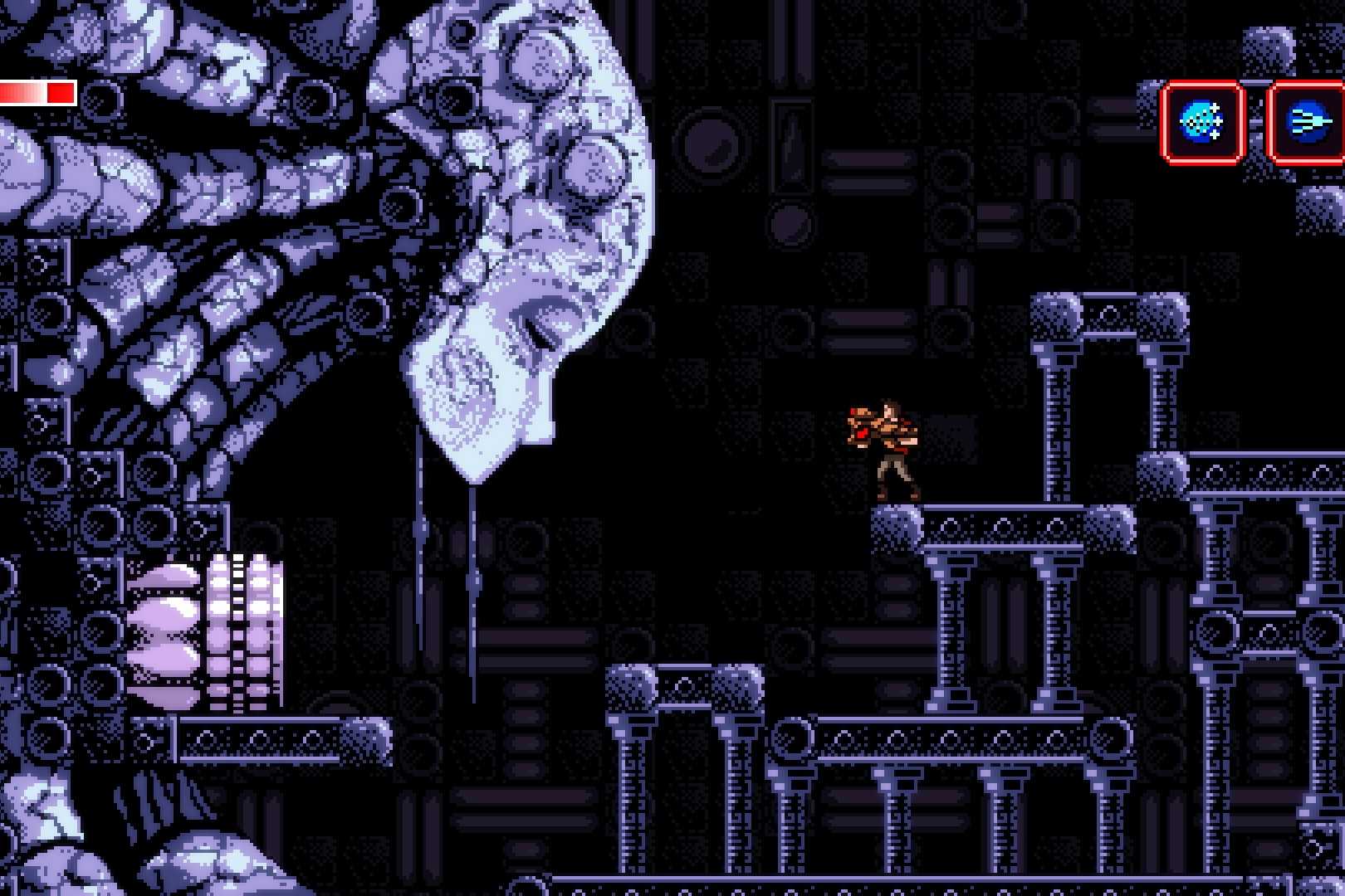 Screenshot from the game Axiom Verge