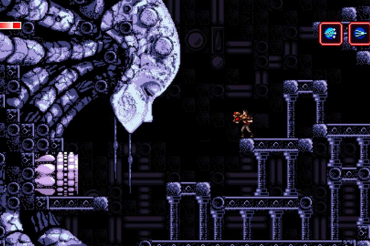 Screenshot from the game Axiom Verge