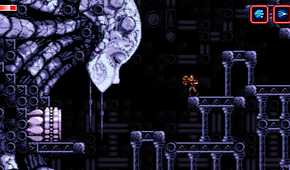 Screenshot from the game Axiom Verge