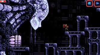 Screenshot from the game Axiom Verge