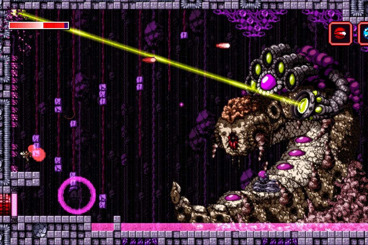 Screenshot from the game Axiom Verge