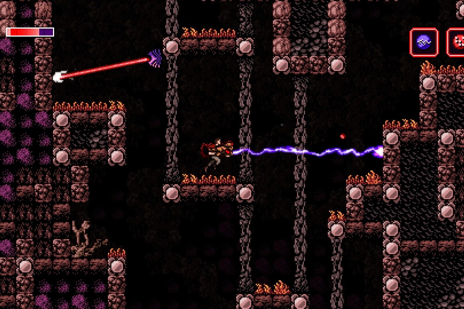 Screenshot from the game Axiom Verge