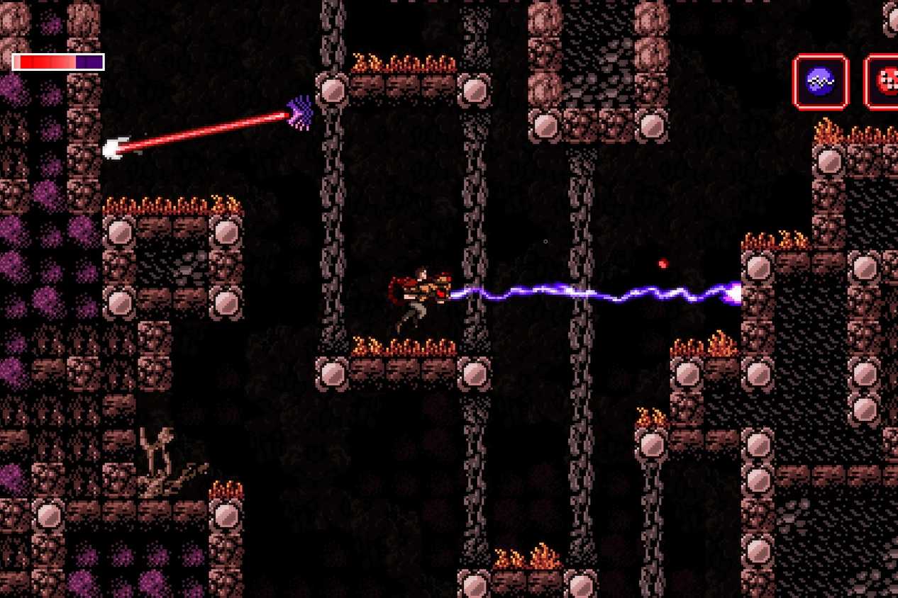 Screenshot from the game Axiom Verge
