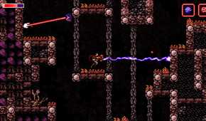 Screenshot from the game Axiom Verge
