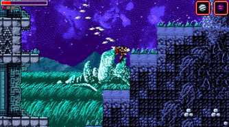 Screenshot from the game Axiom Verge