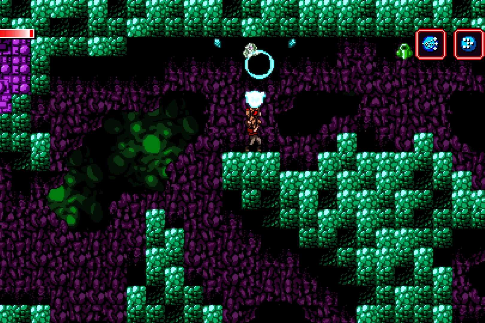 Screenshot from the game Axiom Verge