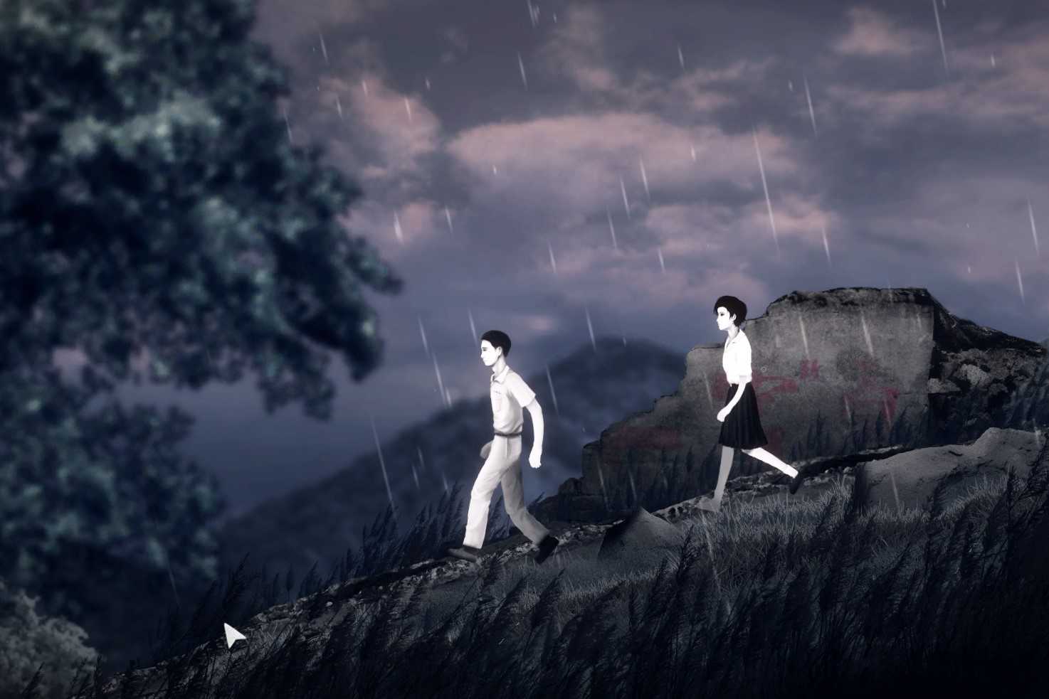 Screenshot from the game Detention