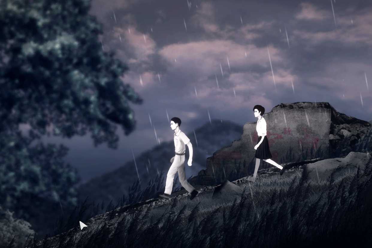 Screenshot from the game Detention
