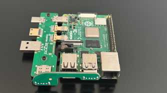 Elecrow CrowView Note 14 Pi bridge kit USB connector