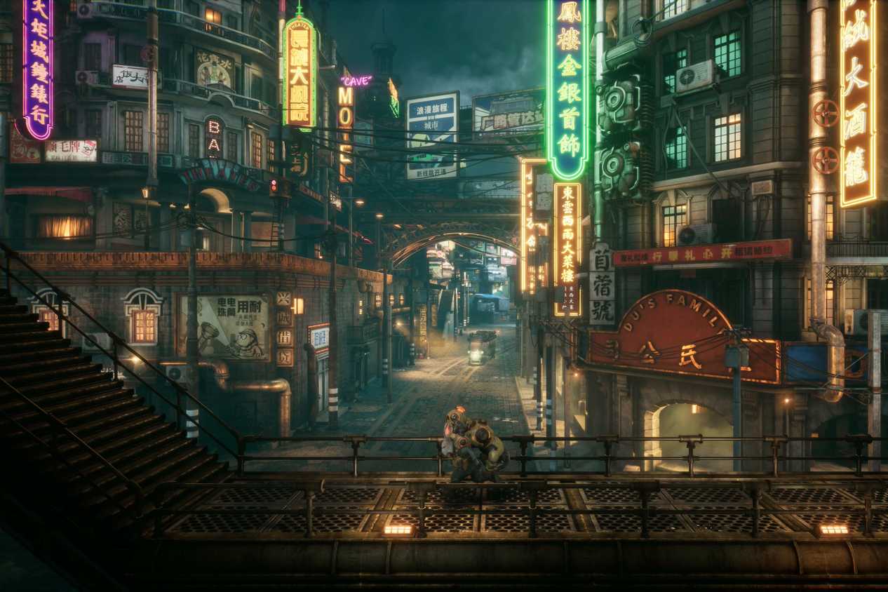 Screenshot from the game F.I.S.T.: Forged In Shadow Torch