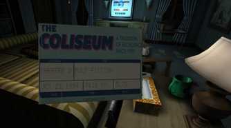 Screenshot from the game Gone Home