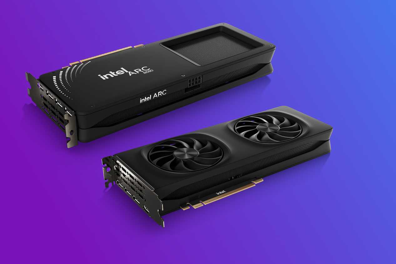 intel arc b580 limited edition graphics card Intel Arc B580: A nice generational improvement - Intel Arc B580 review: The new $249 GPU champion has arrived - Page 8