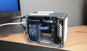The watercooled Pi case