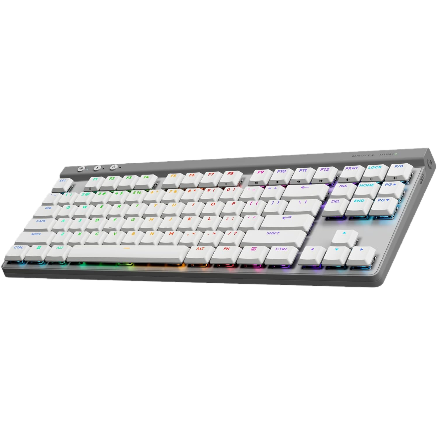 ひな　G515 LIGHTSPEED TKL ホワイト　リニア軸 G515 LIGHTSPEED TKL Wireless Gaming Keyboard | ロジクールG