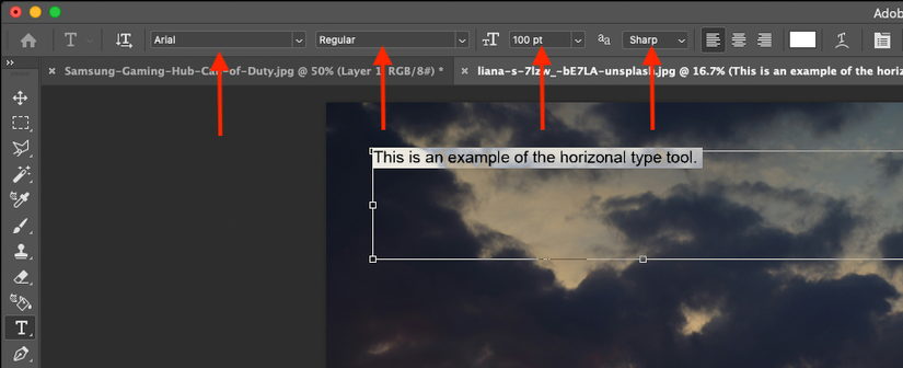 Edit text in Photoshop