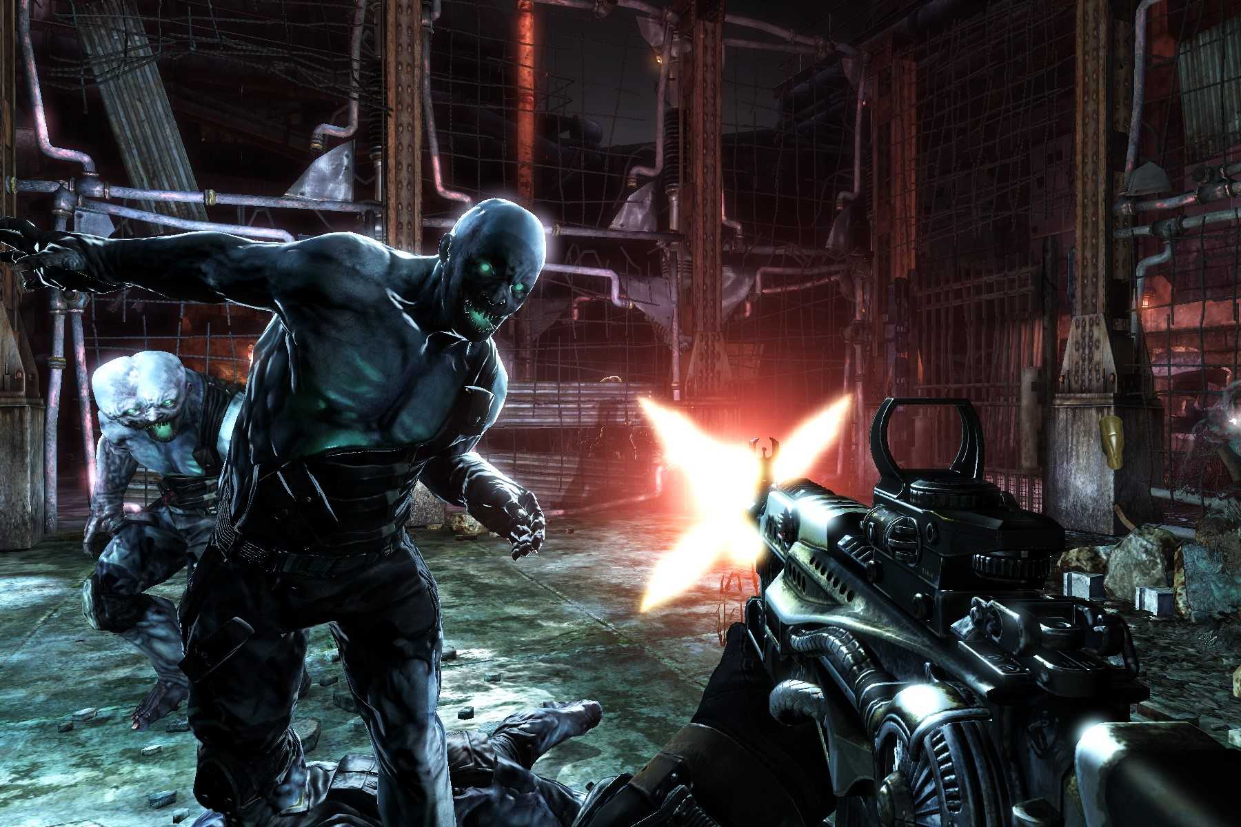 Screenshot from the game Singularity