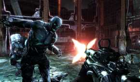 Screenshot from the game Singularity