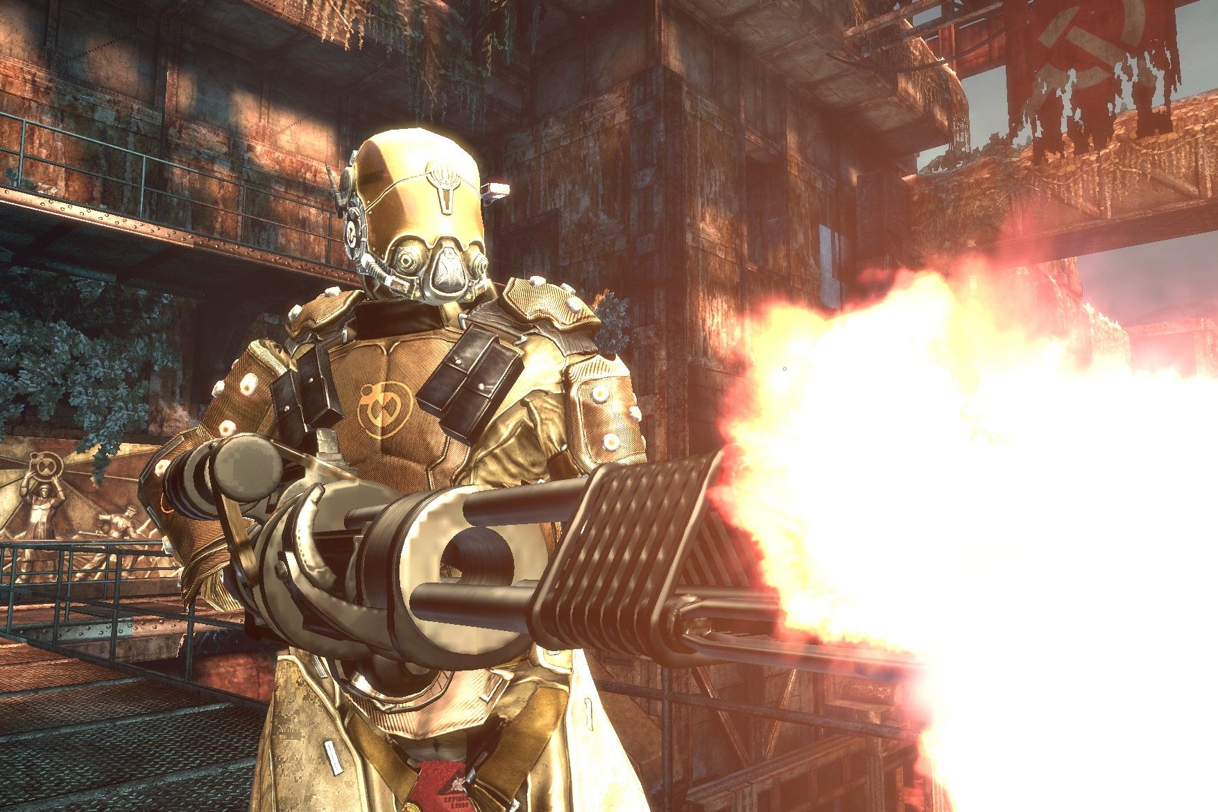 Screenshot from the game Singularity