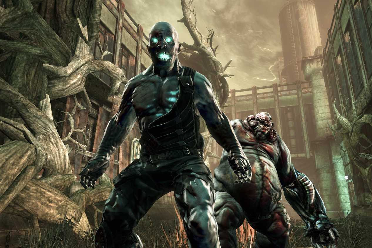 Screenshot from the game Singularity