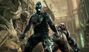 Screenshot from the game Singularity