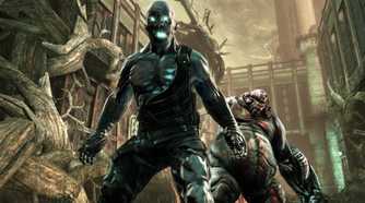 Screenshot from the game Singularity