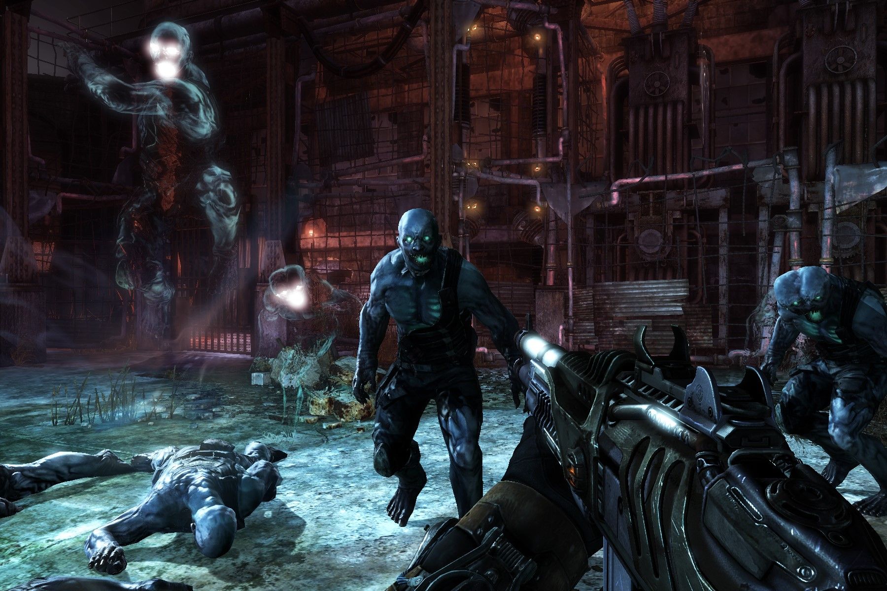 Screenshot from the game Singularity