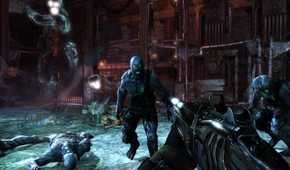 Screenshot from the game Singularity