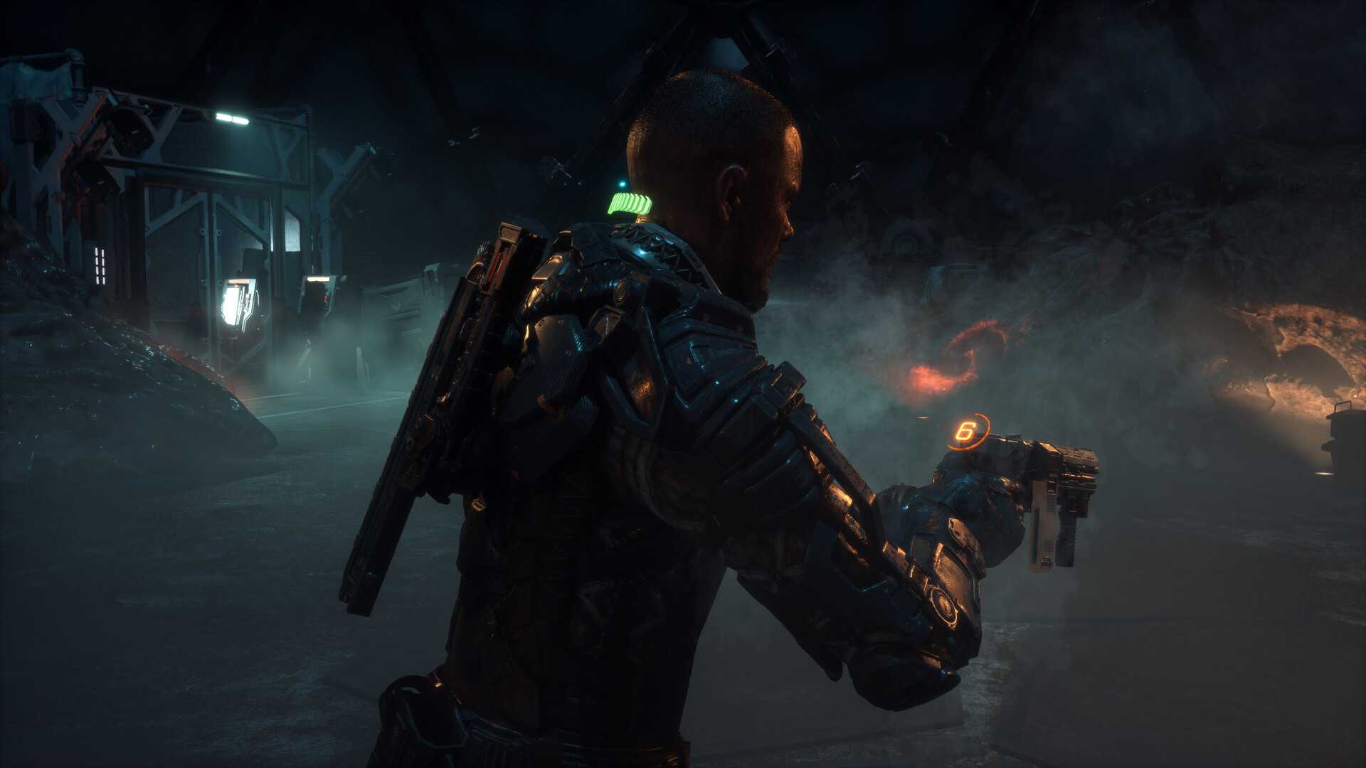 Screenshot from the game The Callisto Protocol