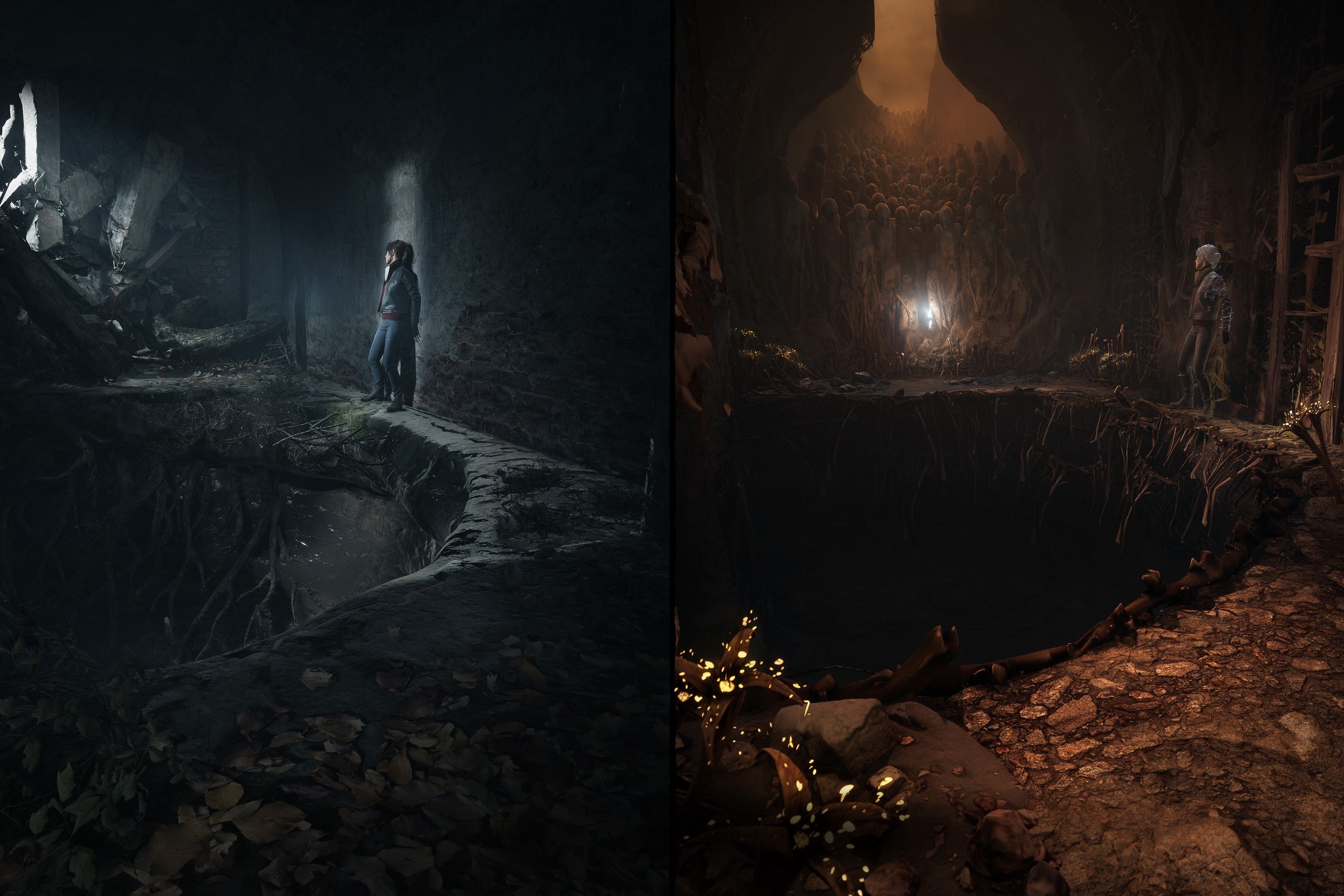 Screenshot from the game The Medium