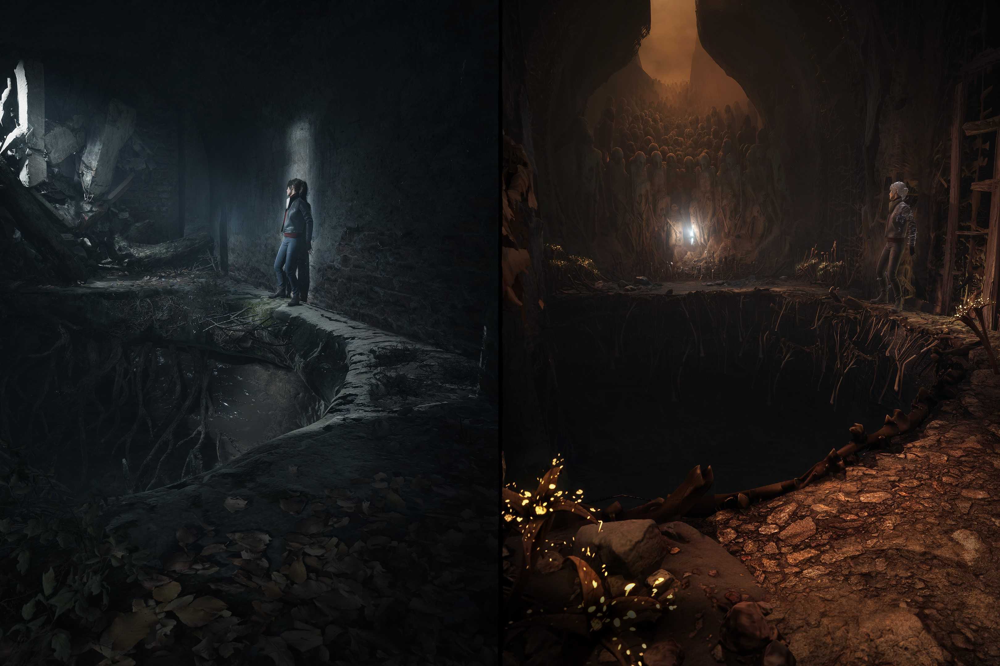 Screenshot from the game The Medium