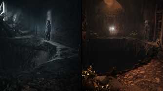 Screenshot from the game The Medium