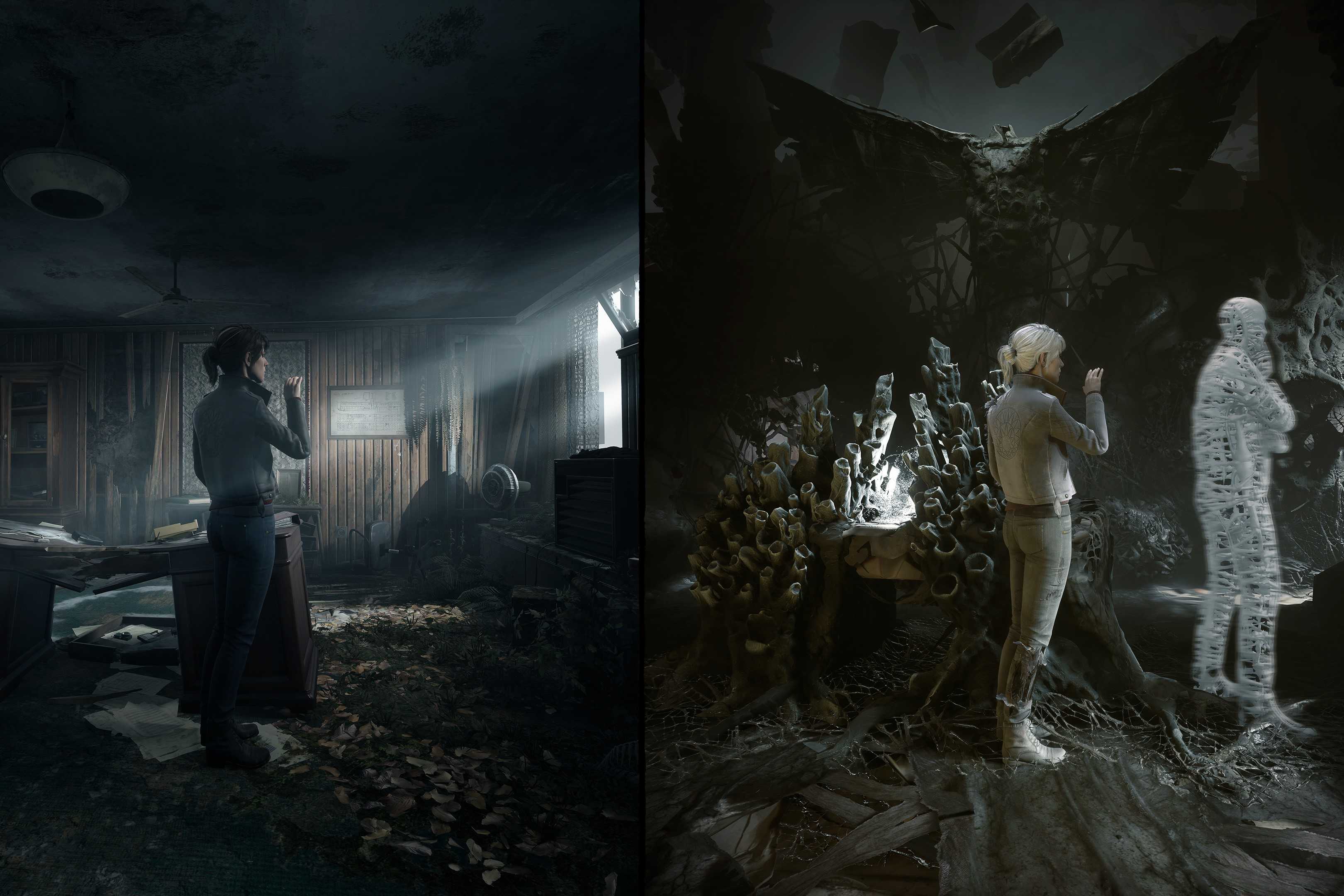 Screenshot from the game The Medium