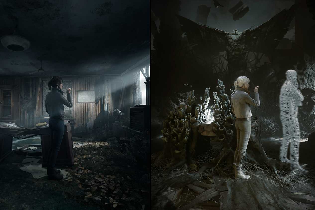 Screenshot from the game The Medium