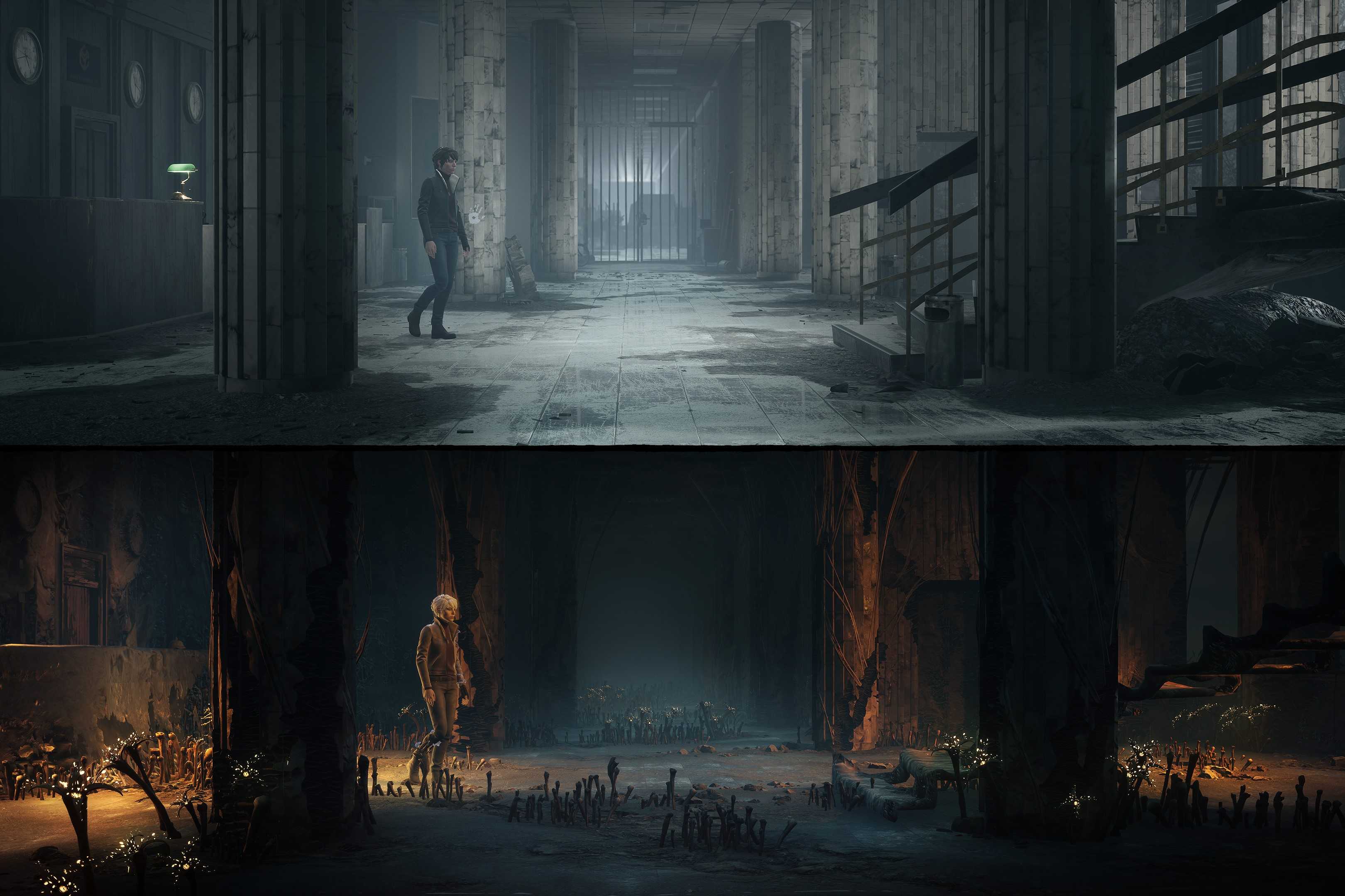 Screenshot from the game The Medium