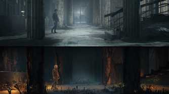 Screenshot from the game The Medium