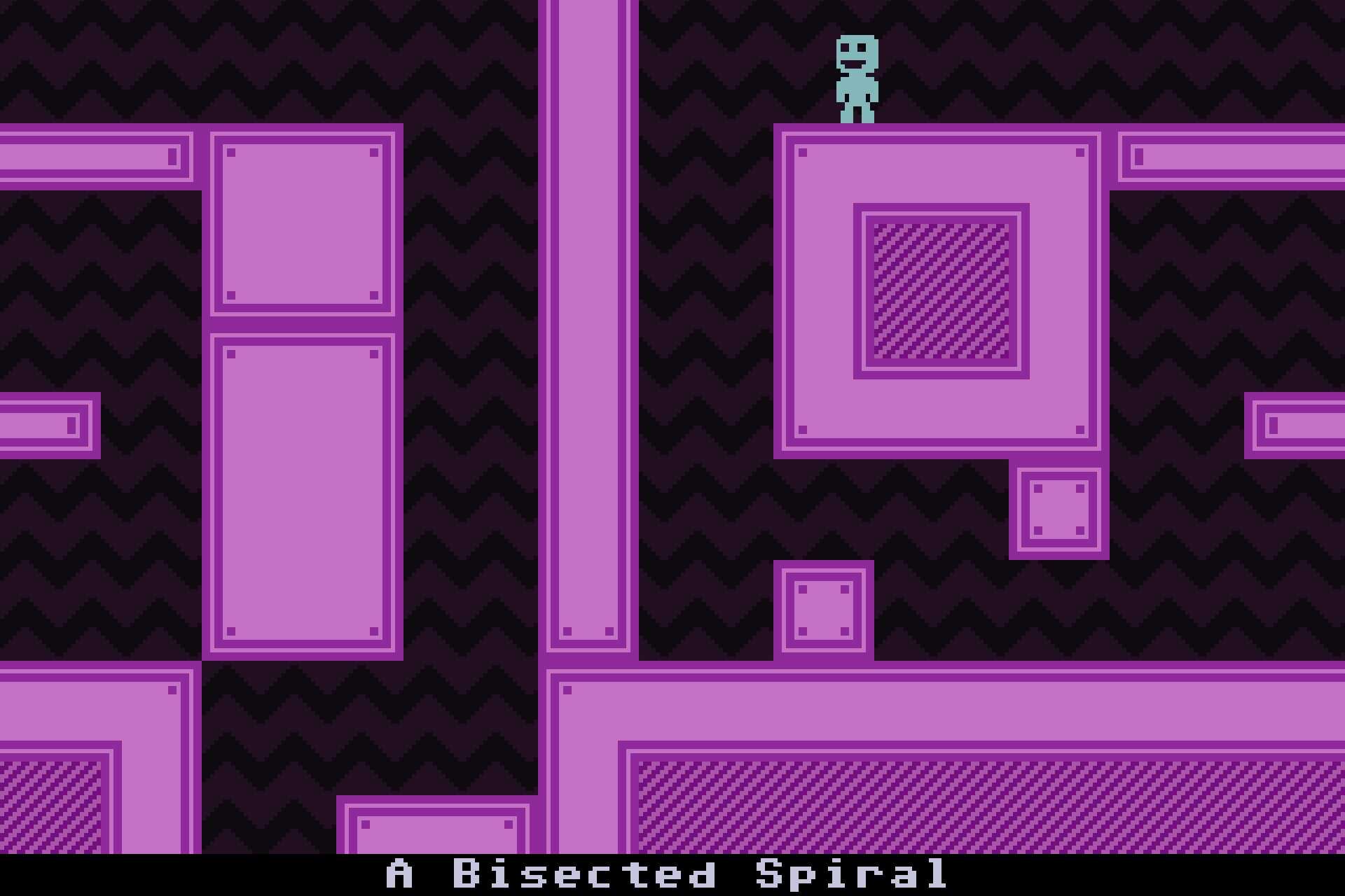 Screenshot from the game VVVVVV