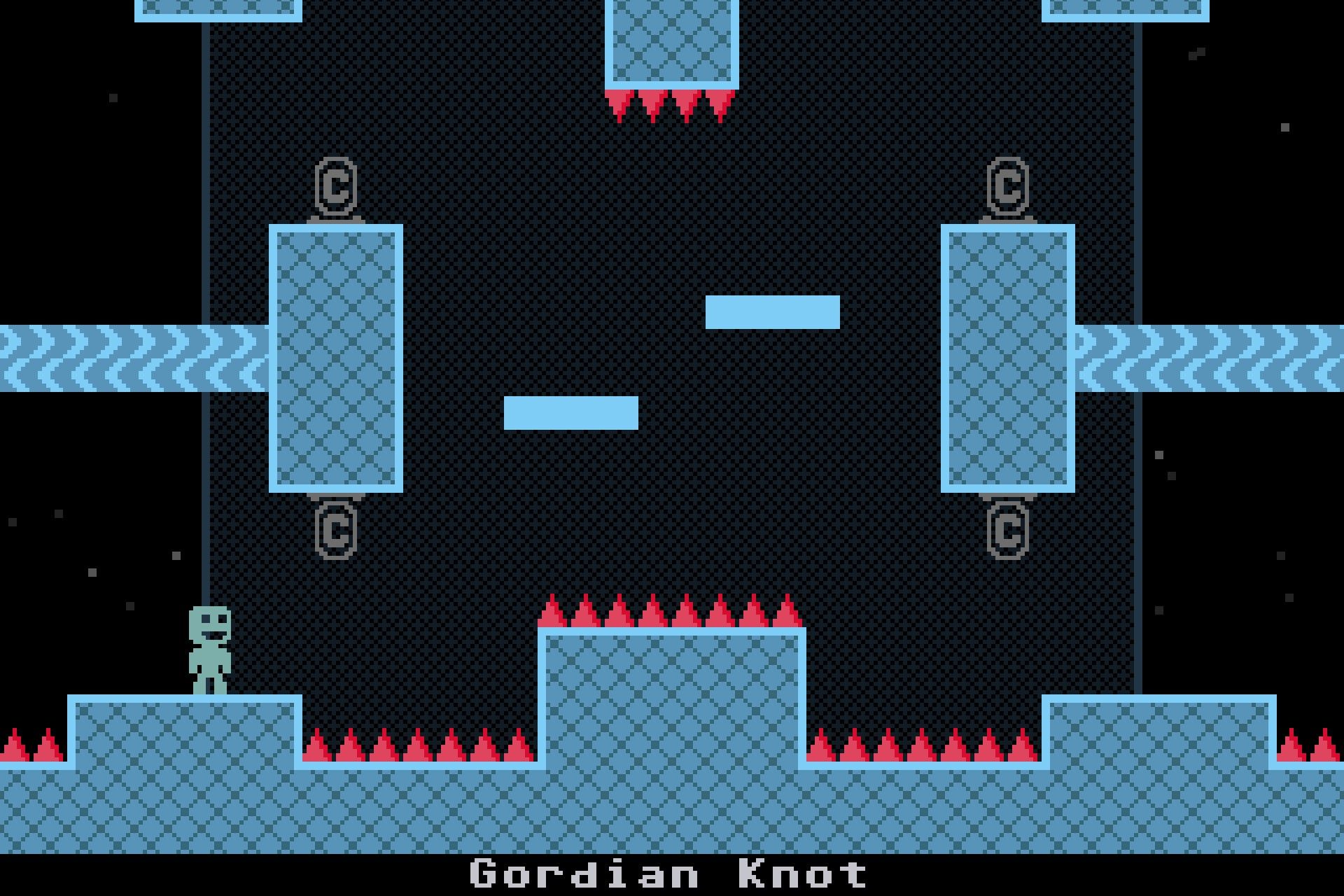 Screenshot from the game VVVVVV