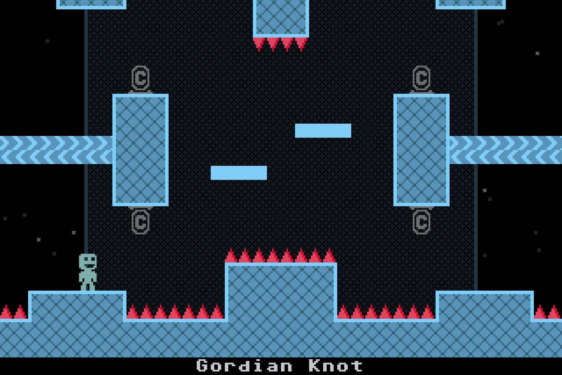Screenshot from the game VVVVVV