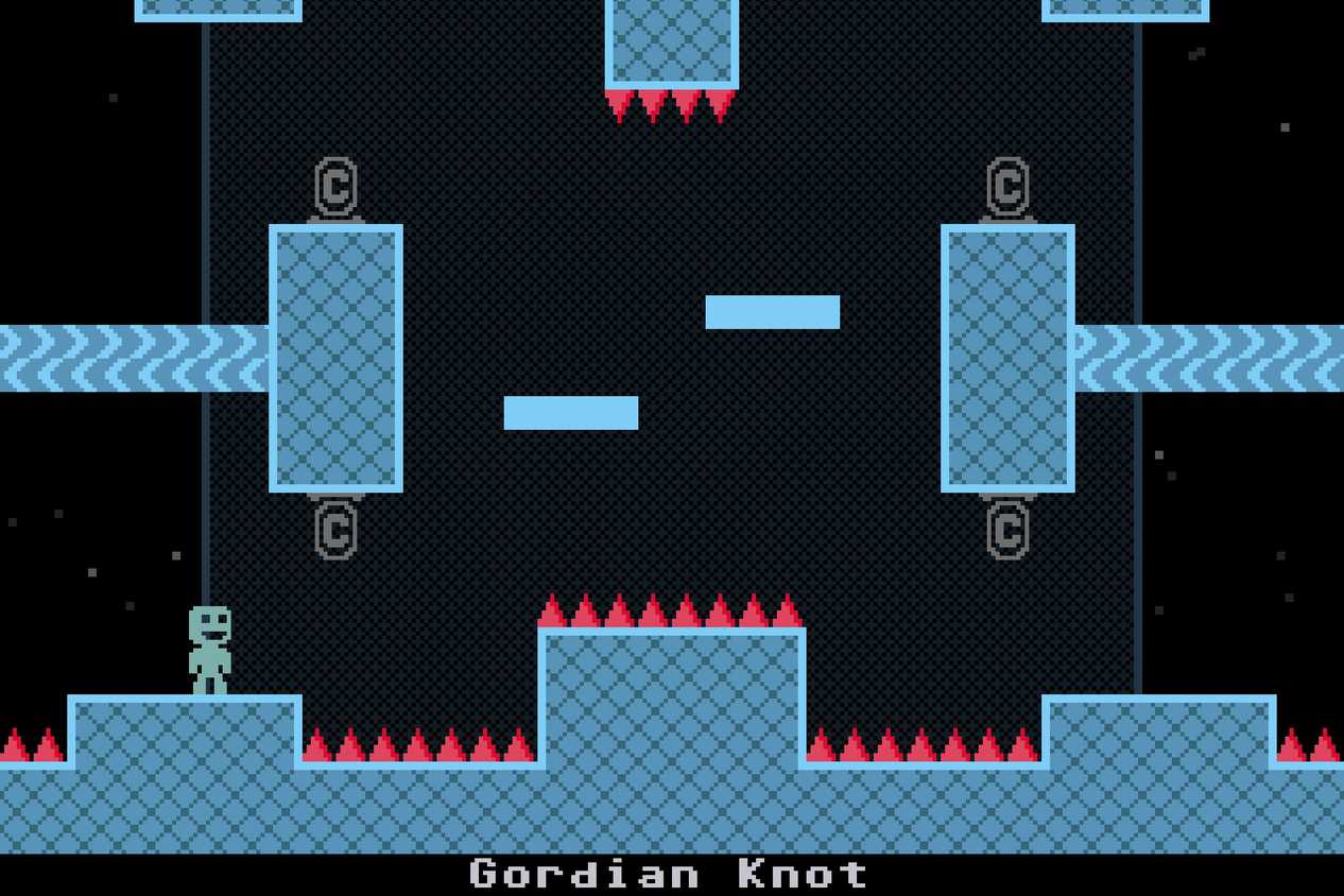Screenshot from the game VVVVVV