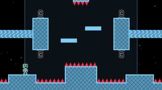 Screenshot from the game VVVVVV