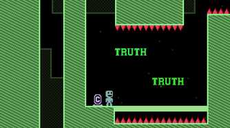 Screenshot from the game VVVVVV