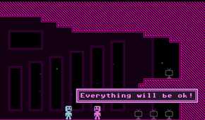 Screenshot from the game VVVVVV