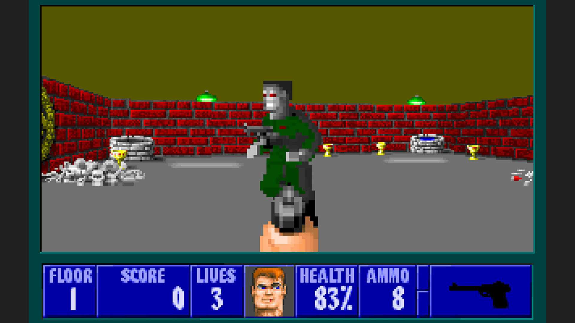 Wolfenstein 3D gameplay